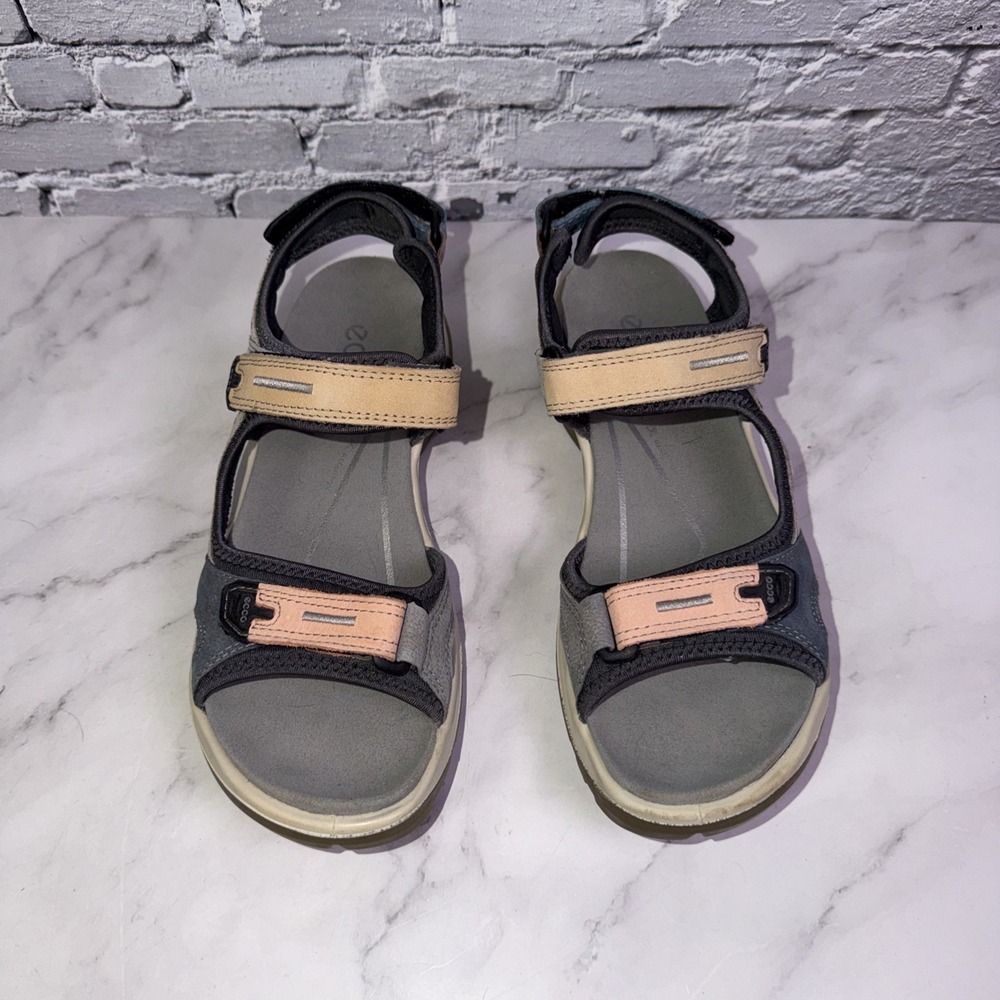 ECCO Yucatán Sandals Women's US: 8/8.5 EU: 39 Hiking Off-road Adjustable Straps - Picture 3 of 7